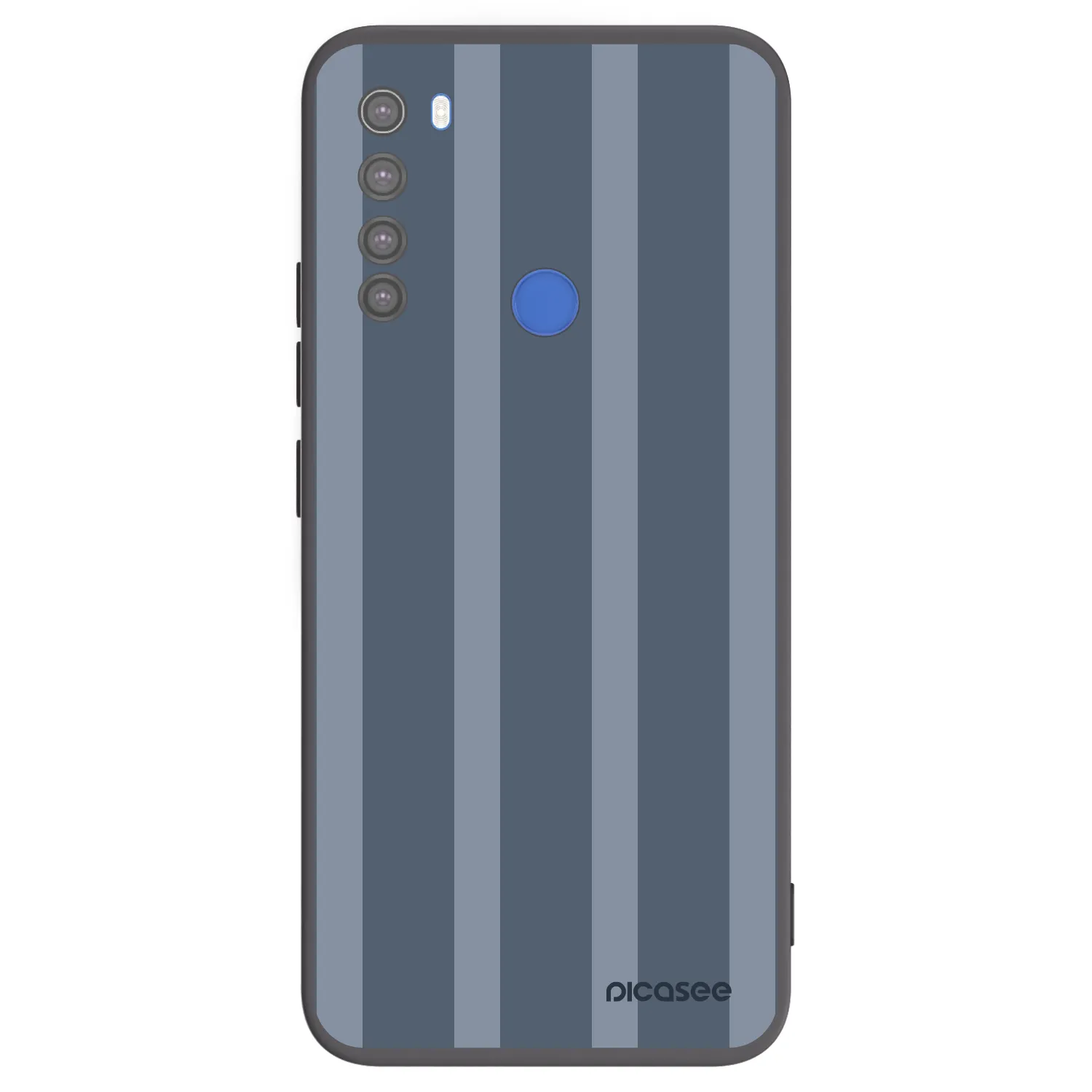 Picasee Μαύρη θήκη σιλικόνης για Xiaomi Redmi Note 8T - Midnight lounge