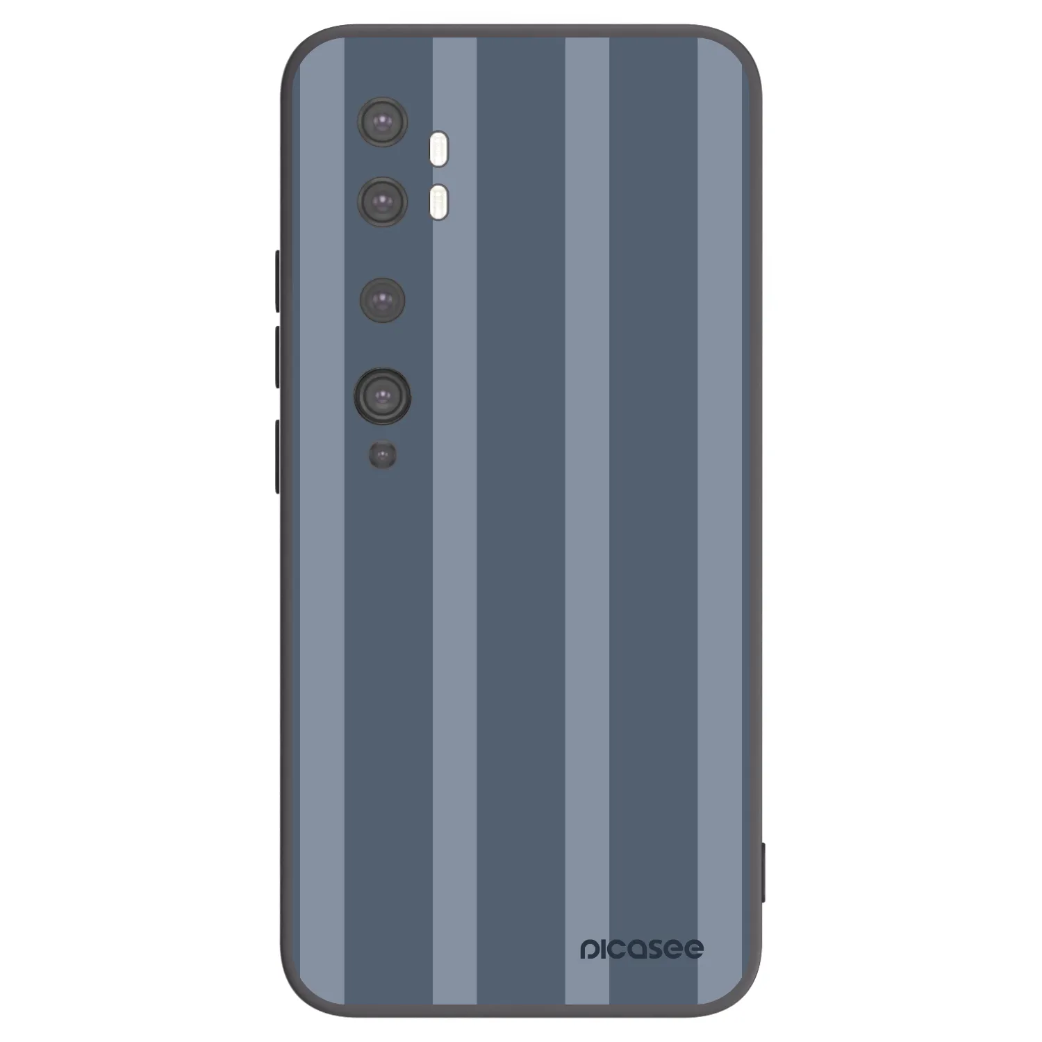 Picasee Μαύρη θήκη σιλικόνης για Xiaomi Mi Note 10 (Pro) - Midnight lounge