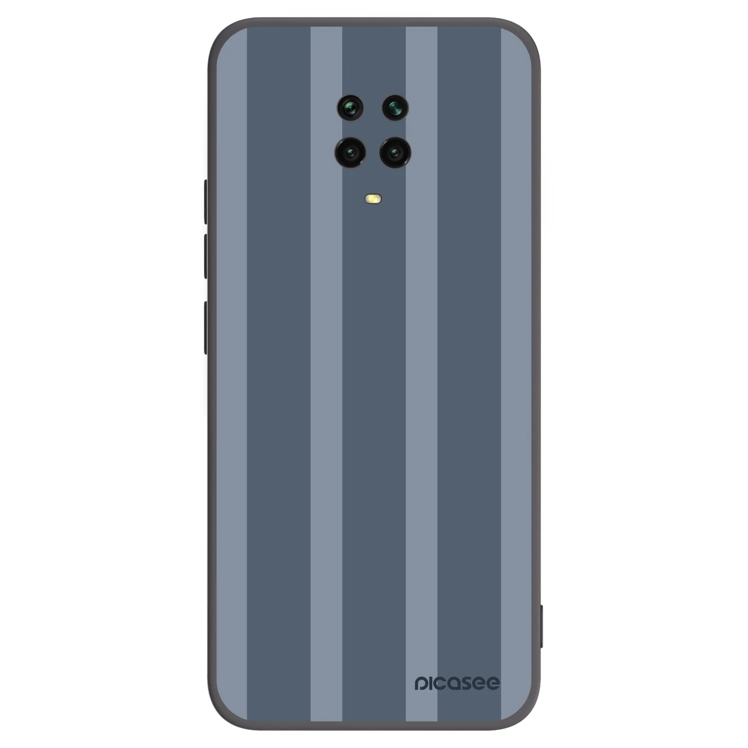 Picasee Μαύρη θήκη σιλικόνης για Xiaomi Redmi Note 9 Pro - Midnight lounge