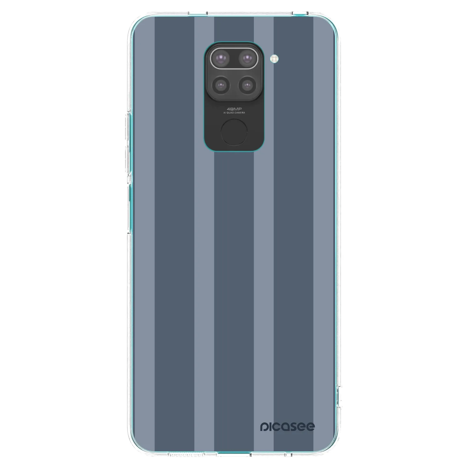 Picasee Μαύρη θήκη σιλικόνης για Xiaomi Redmi Note 9 - Midnight lounge