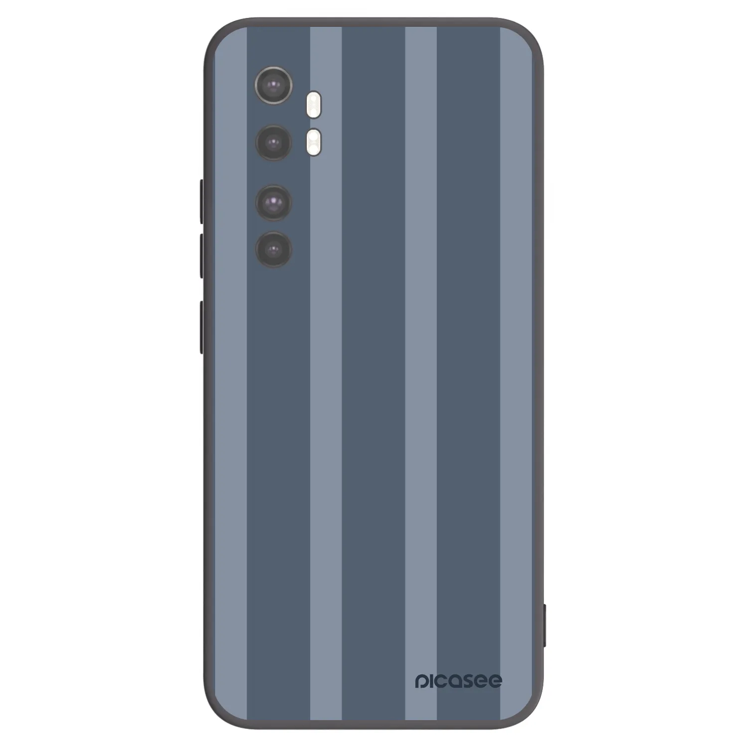 Picasee Μαύρη θήκη σιλικόνης για Xiaomi Mi Note 10 Lite - Midnight lounge
