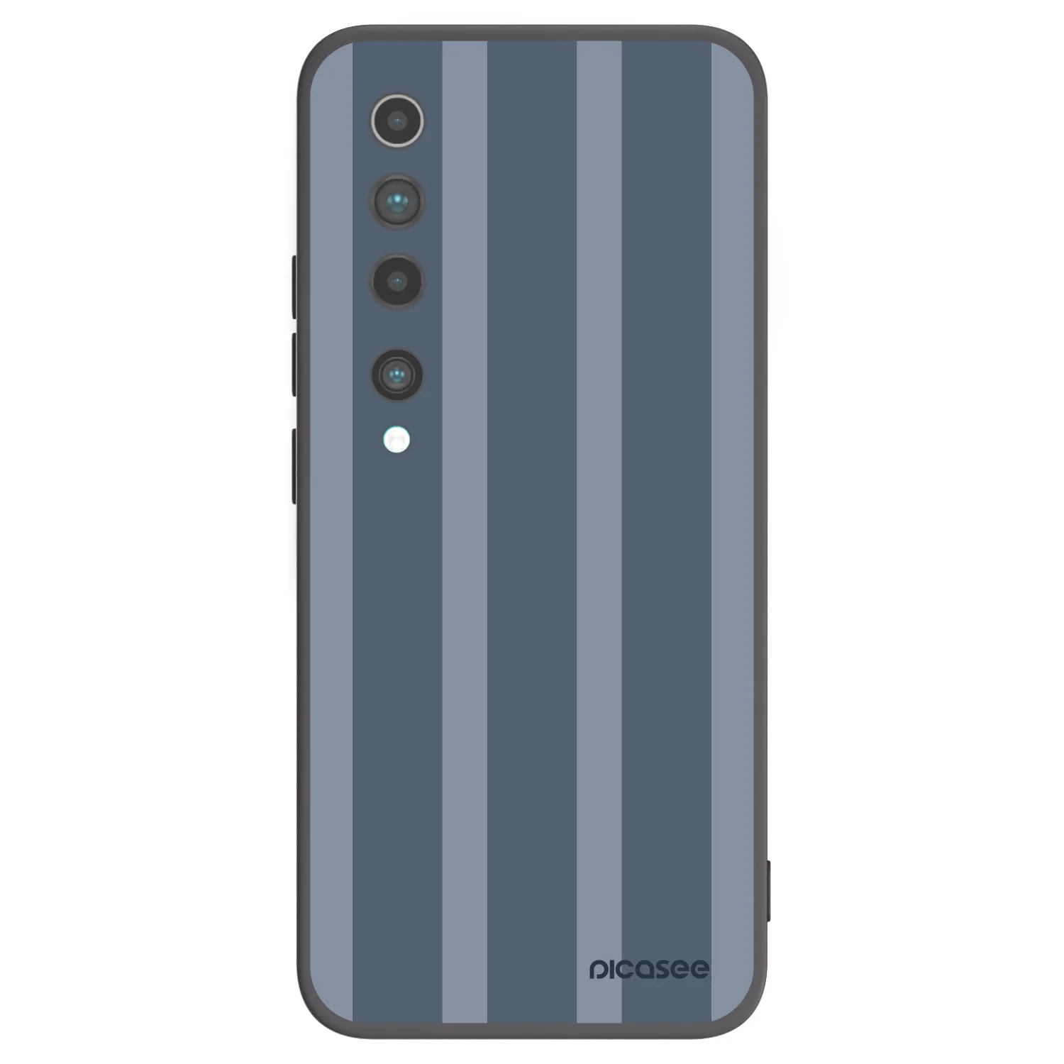Picasee Μαύρη θήκη σιλικόνης για Xiaomi Mi 10 - Midnight lounge