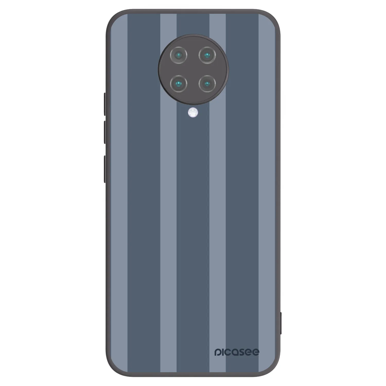 Picasee Μαύρη θήκη σιλικόνης για Xiaomi Poco F2 Pro - Midnight lounge