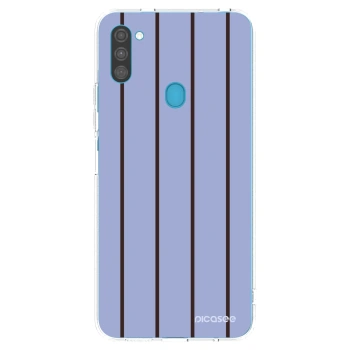 Picasee διαφανής θήκη σιλικόνης Samsung Galaxy M11 - Poolside member