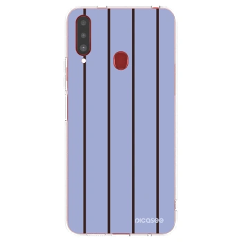 Picasee διαφανής θήκη σιλικόνης Samsung Galaxy A20s - Poolside member