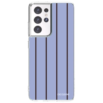 Picasee διαφανής θήκη σιλικόνης Samsung Galaxy S21 Ultra 5G G998B - Poolside member