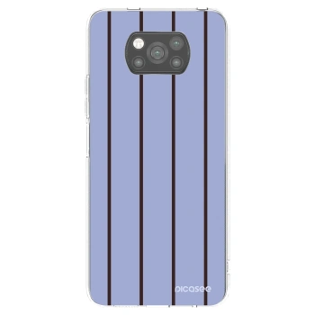 Picasee Μαύρη θήκη σιλικόνης για Xiaomi Poco X3 Pro - Poolside member