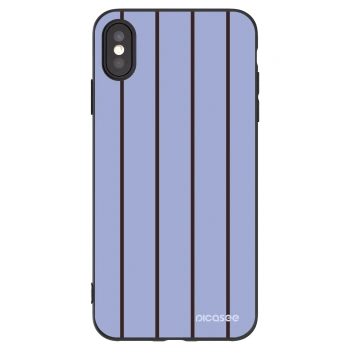 Picasee Μαύρη θήκη σιλικόνης για Apple iPhone XS Max - Poolside member