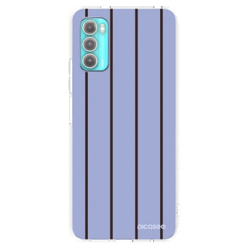 Picasee διαφανής θήκη σιλικόνης Motorola Moto G60 - Poolside member