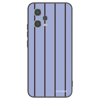 Picasee Μαύρη θήκη σιλικόνης για Xiaomi Redmi Note 12 5G - Poolside member