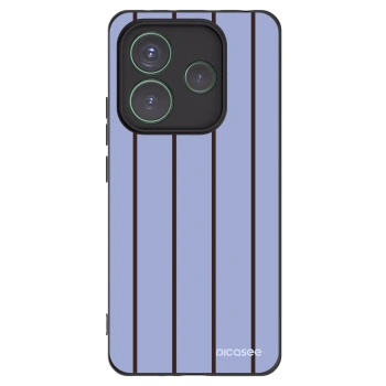 Picasee Μαύρη θήκη σιλικόνης για Xiaomi Redmi Note 14 5G - Poolside member