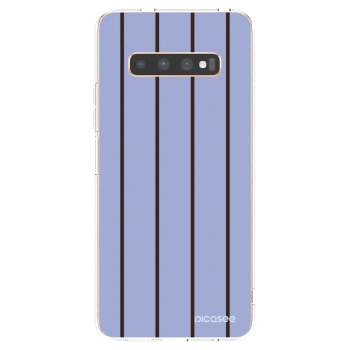 Picasee διαφανής θήκη σιλικόνης Samsung Galaxy S10 Plus G975 - Poolside member