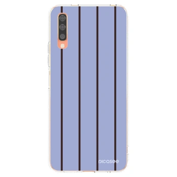 Picasee διαφανής θήκη σιλικόνης Samsung Galaxy A70 A705F - Poolside member