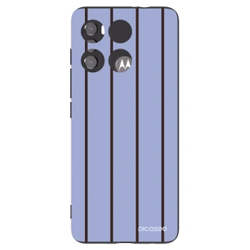 Picasee Μαύρη θήκη σιλικόνης για Motorola Edge 60 5G - Poolside member