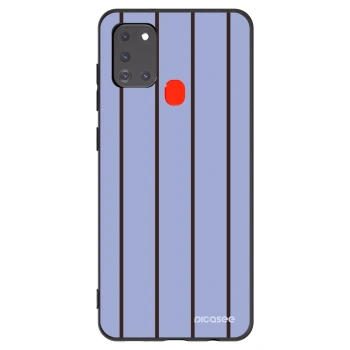 Picasee Μαύρη θήκη σιλικόνης για Samsung Galaxy A21s - Poolside member