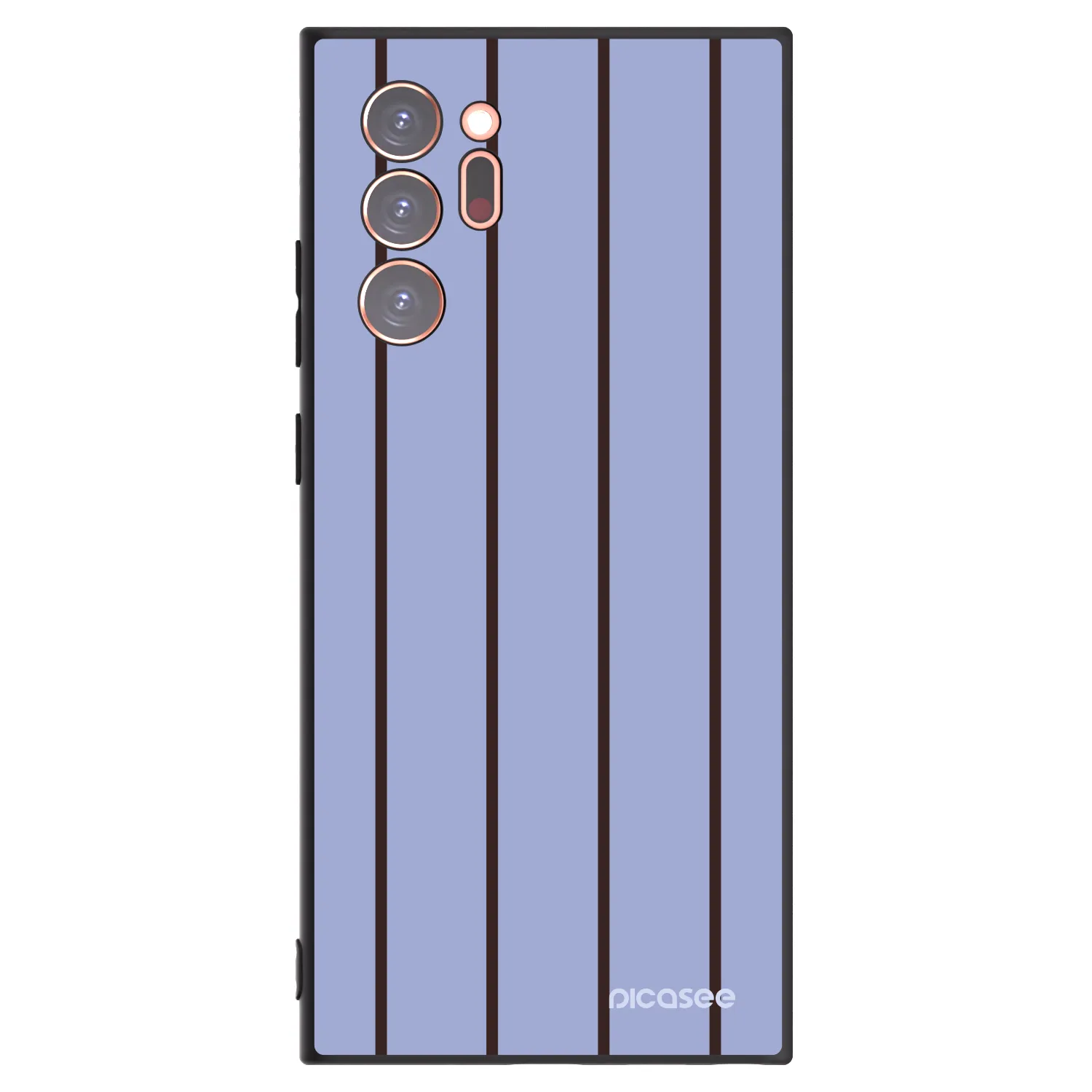 Picasee Μαύρη θήκη σιλικόνης για Samsung Galaxy Note 20 Ultra - Poolside member
