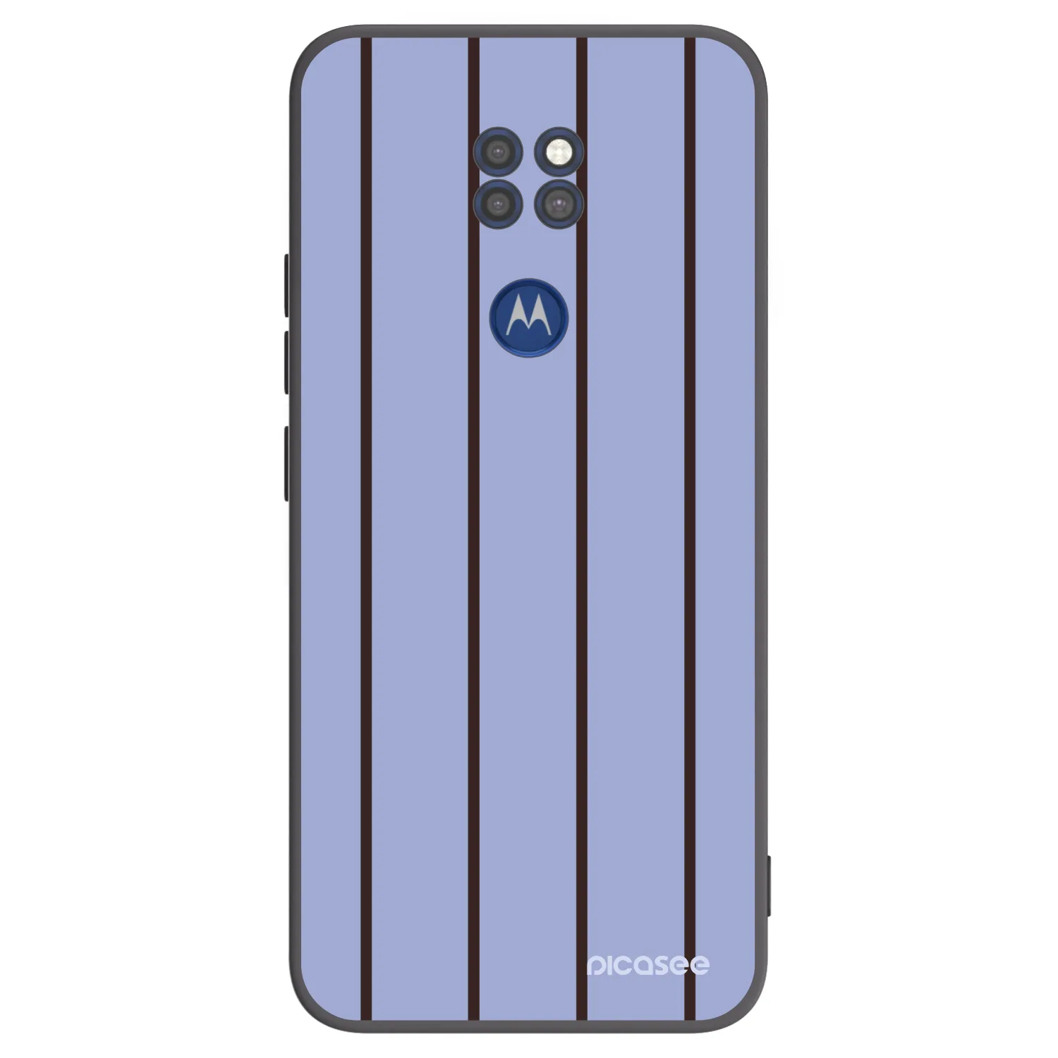 Picasee Μαύρη θήκη σιλικόνης για Motorola Moto G9 Play - Poolside member