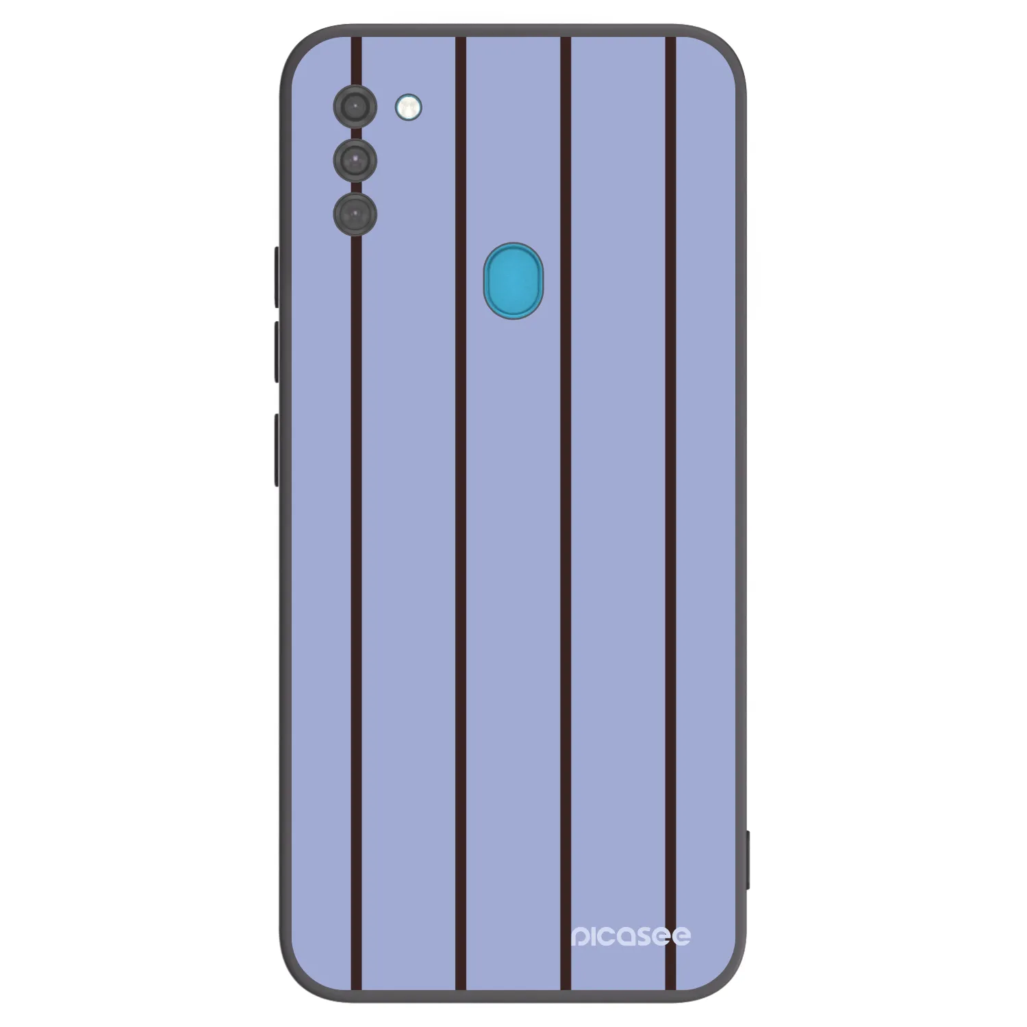 Picasee Μαύρη θήκη σιλικόνης για Samsung Galaxy M11 - Poolside member