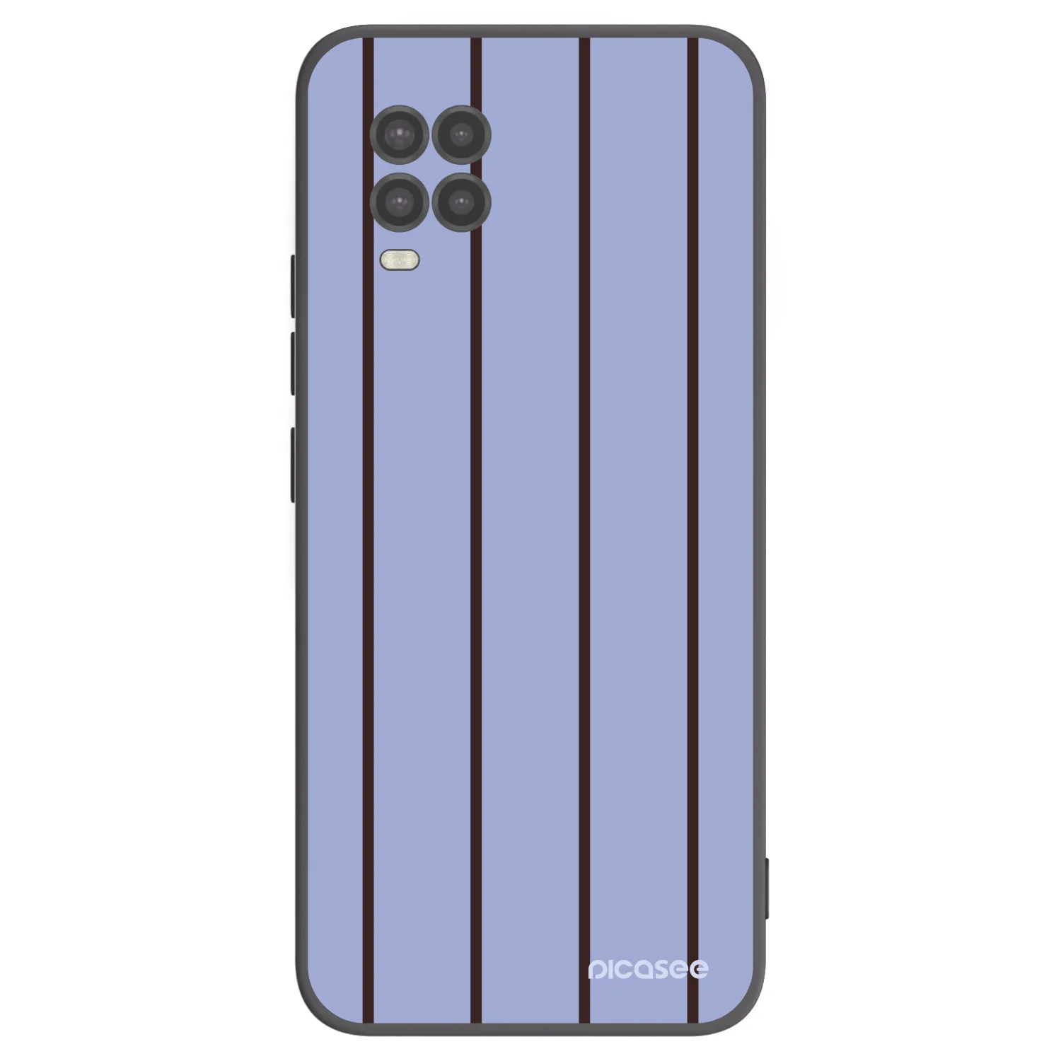 Picasee Μαύρη θήκη σιλικόνης για Xiaomi Mi 10 Lite - Poolside member