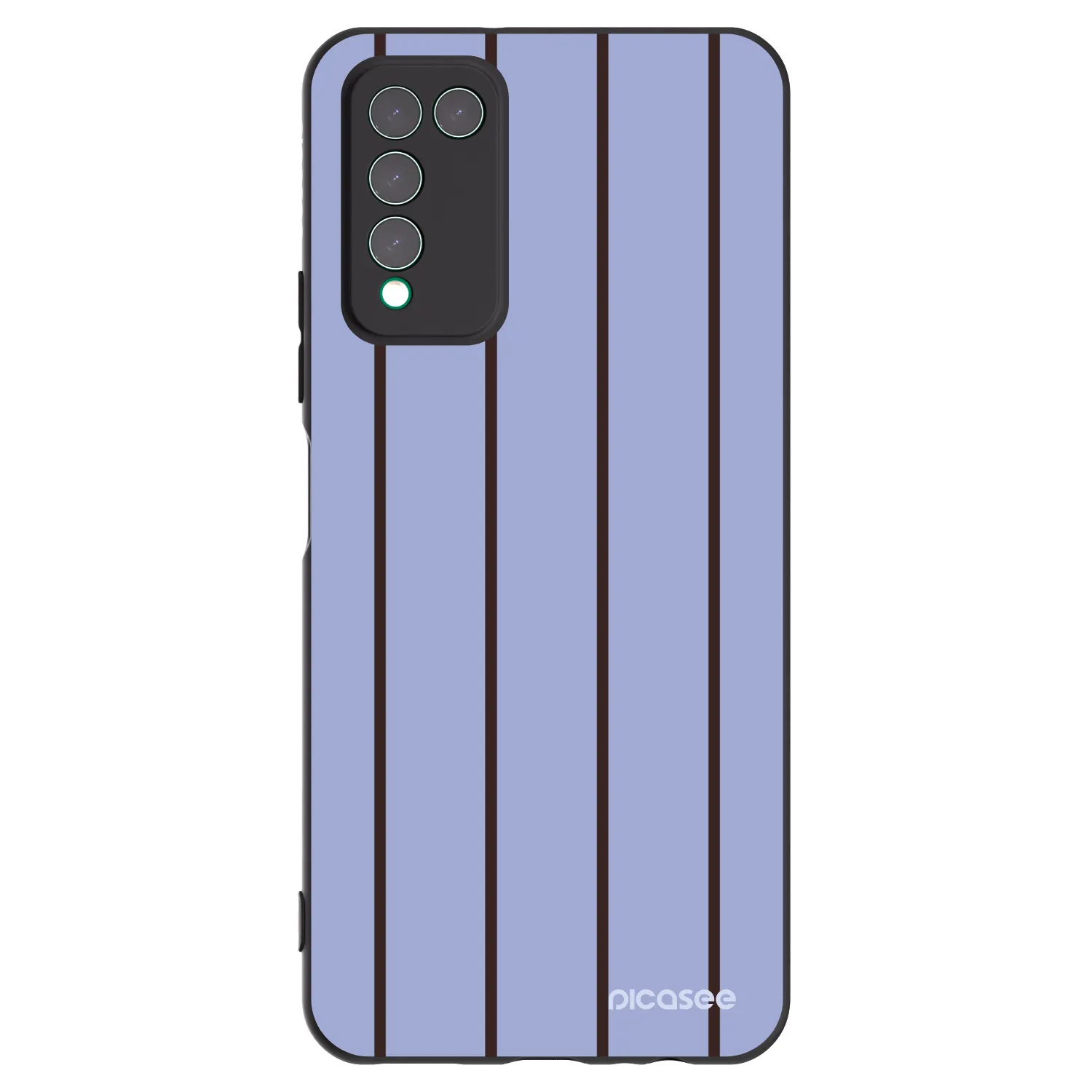 Picasee Μαύρη θήκη σιλικόνης για Honor 10X Lite - Poolside member