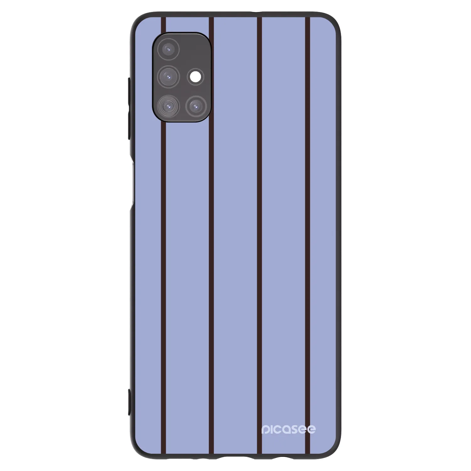 Picasee Μαύρη θήκη σιλικόνης για Samsung Galaxy M51 M515F - Poolside member
