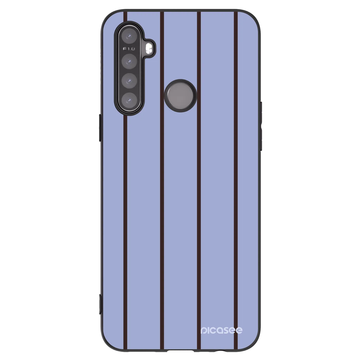 Picasee Μαύρη θήκη σιλικόνης για Realme 6i - Poolside member