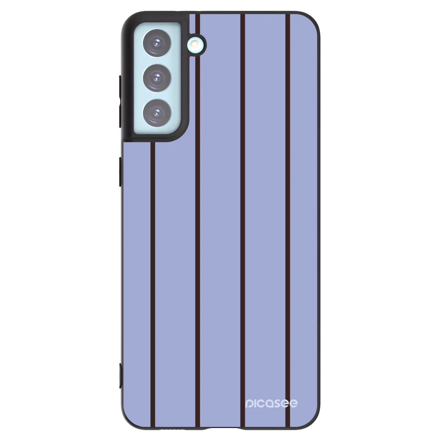 Picasee Μαύρη θήκη σιλικόνης για Samsung Galaxy S21+ 5G G996F - Poolside member
