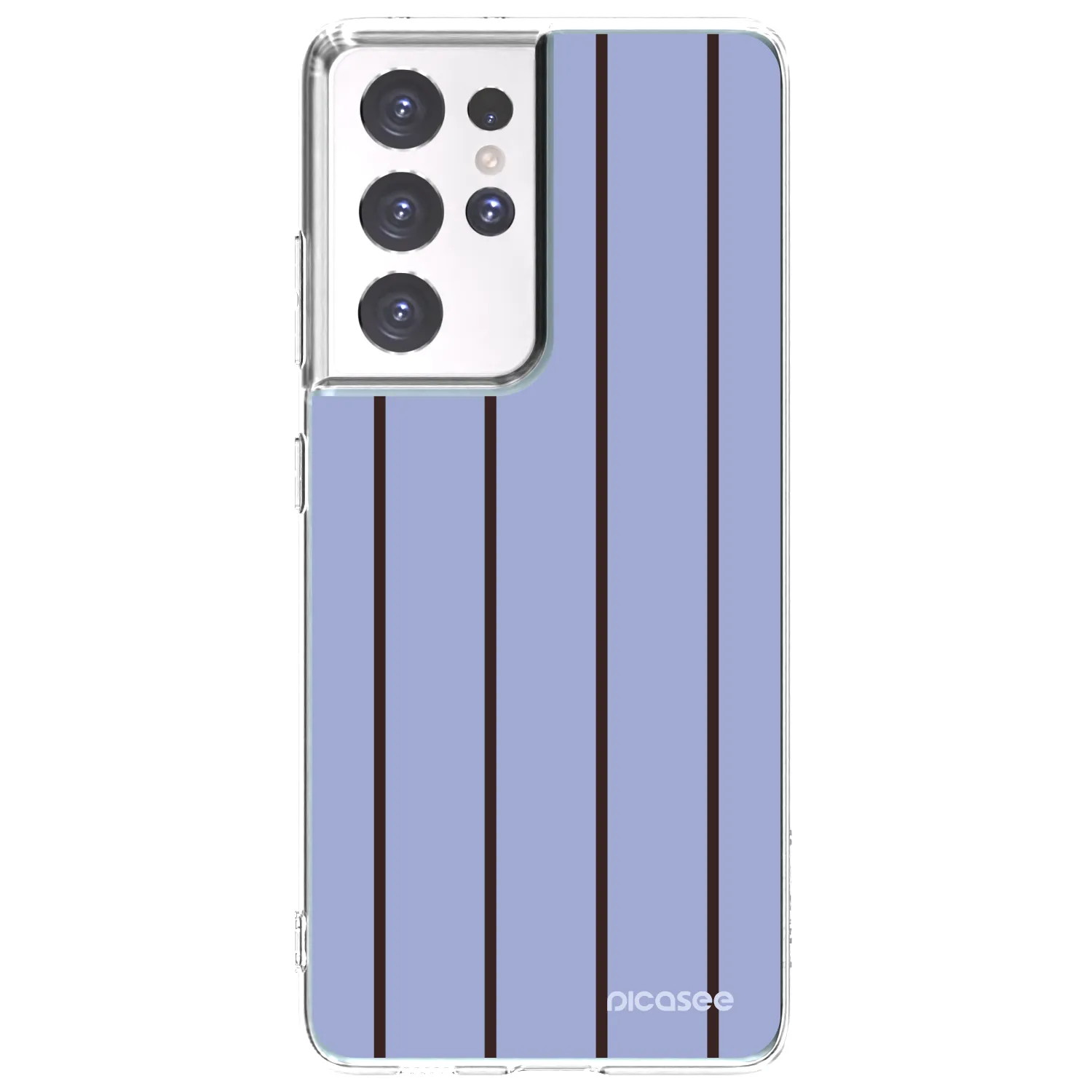 Picasee διαφανής θήκη σιλικόνης Samsung Galaxy S21 Ultra 5G G998B - Poolside member