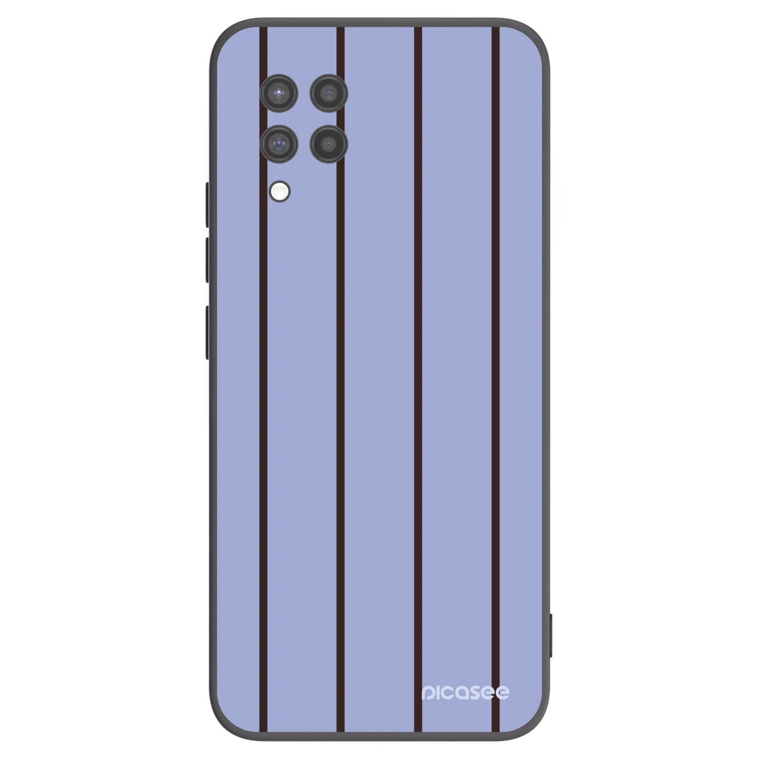 Picasee Μαύρη θήκη σιλικόνης για Samsung Galaxy A42 A426B - Poolside member