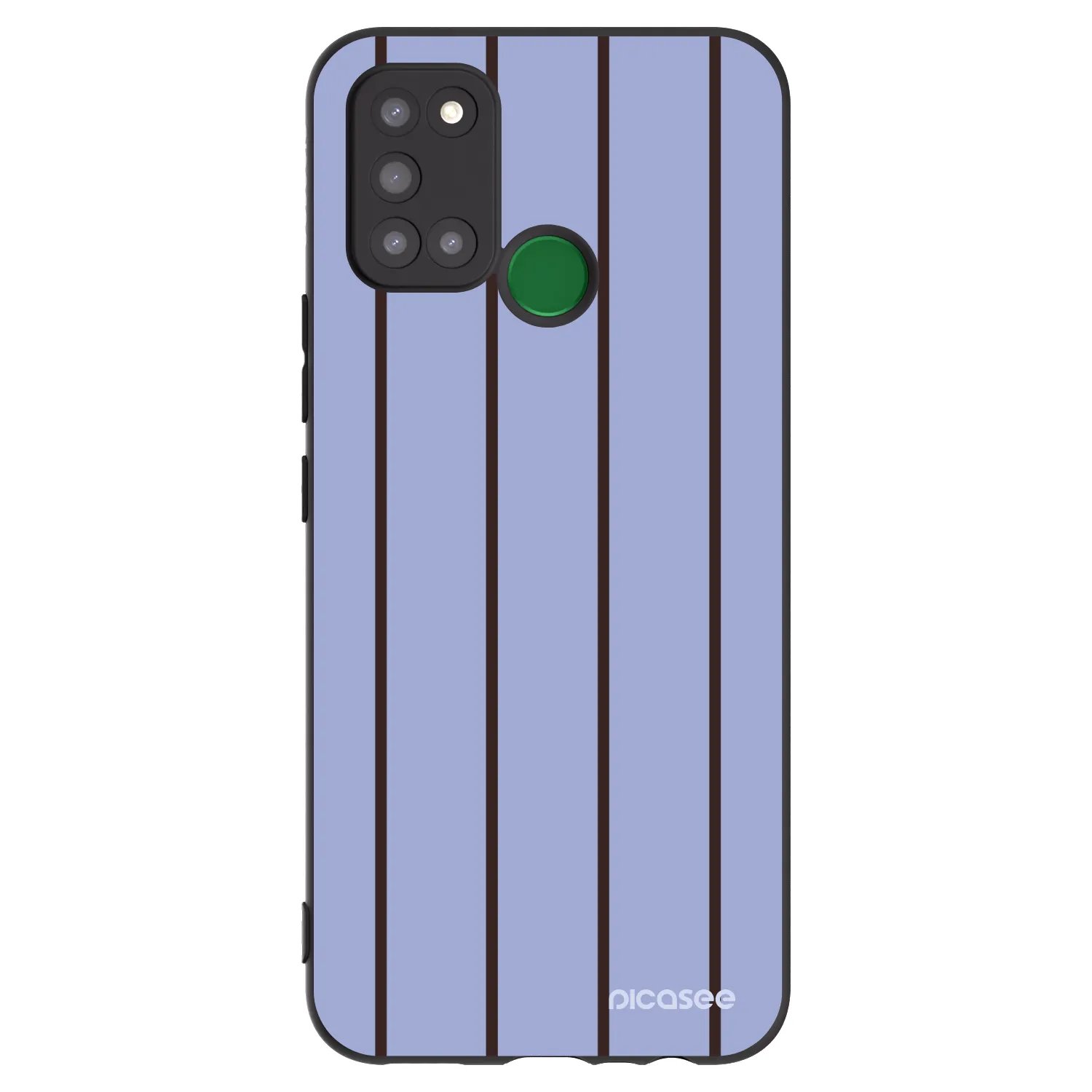Picasee Μαύρη θήκη σιλικόνης για Realme 7i - Poolside member