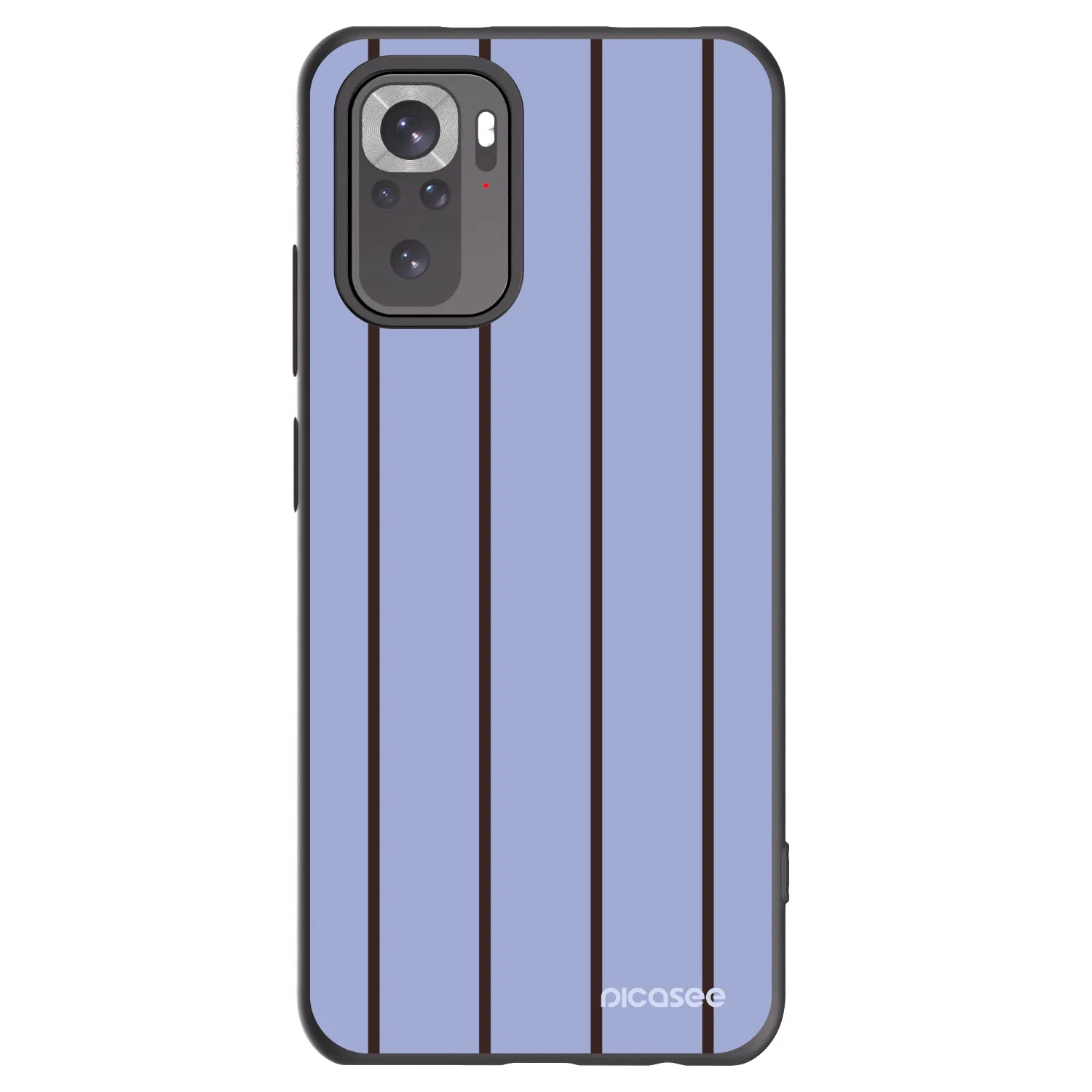 Picasee Μαύρη θήκη σιλικόνης για Xiaomi Redmi Note 10S - Poolside member