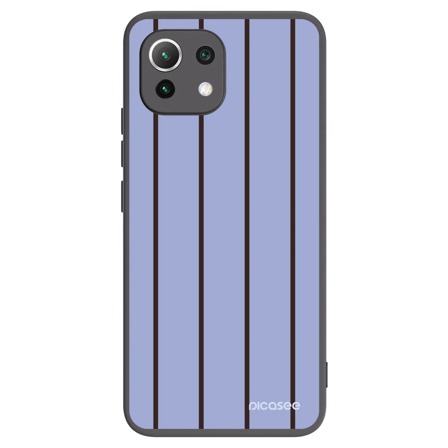 Picasee Μαύρη θήκη σιλικόνης για Xiaomi Mi 11 Lite - Poolside member