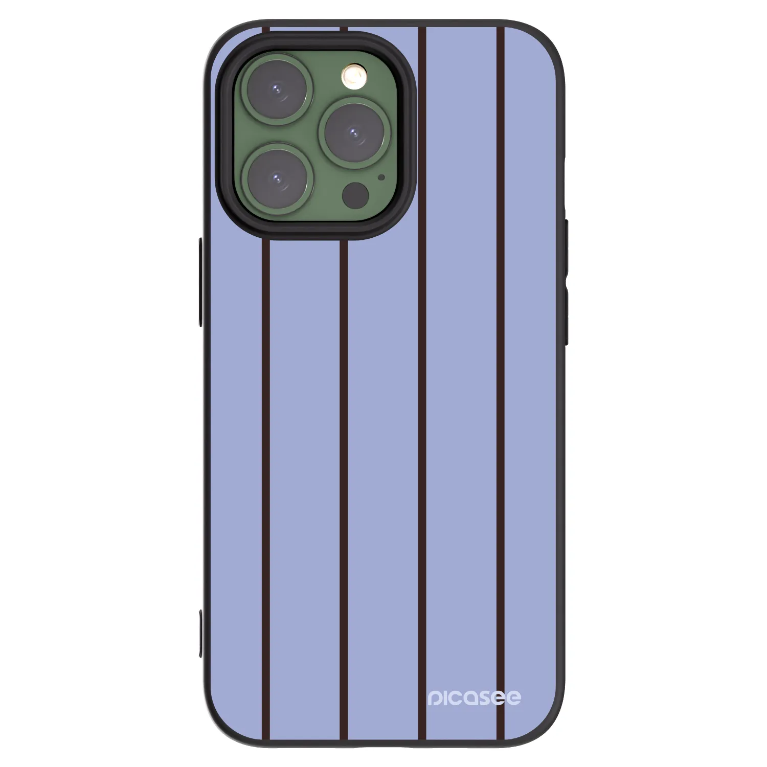 Picasee Μαύρη θήκη σιλικόνης για Apple iPhone 13 Pro - Poolside member