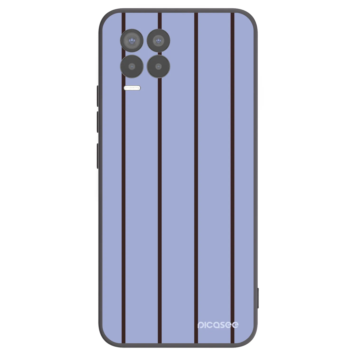 Picasee Μαύρη θήκη σιλικόνης για Realme 8 Pro - Poolside member