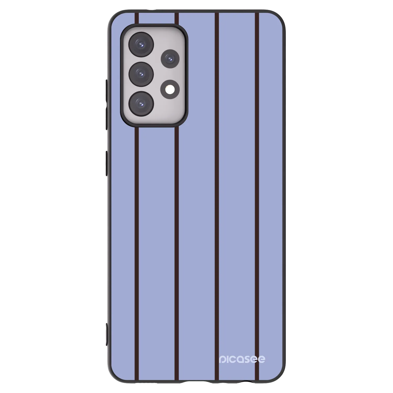 Picasee Μαύρη θήκη σιλικόνης για Samsung Galaxy A52s 5G A528B - Poolside member