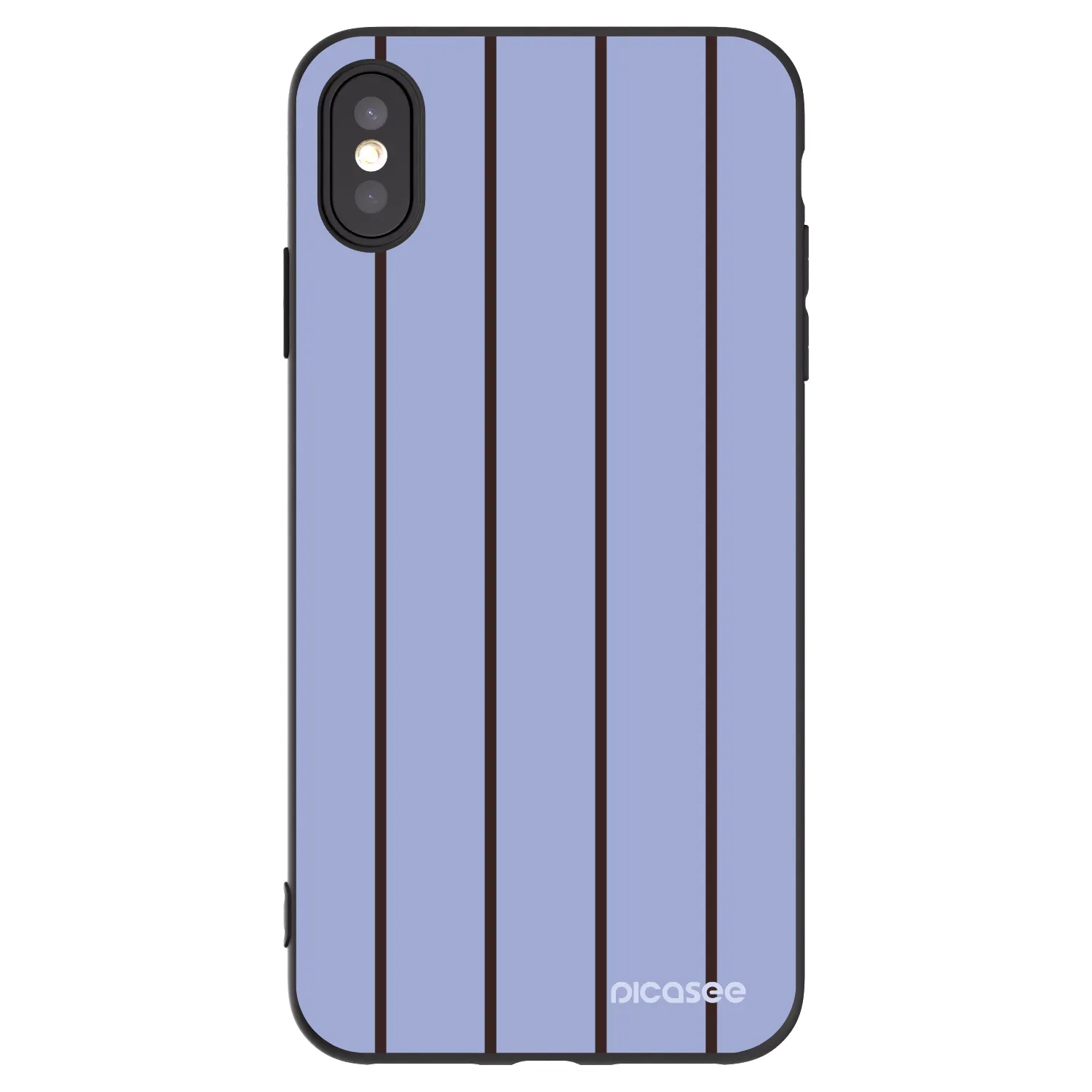 Picasee Μαύρη θήκη σιλικόνης για Apple iPhone XS Max - Poolside member