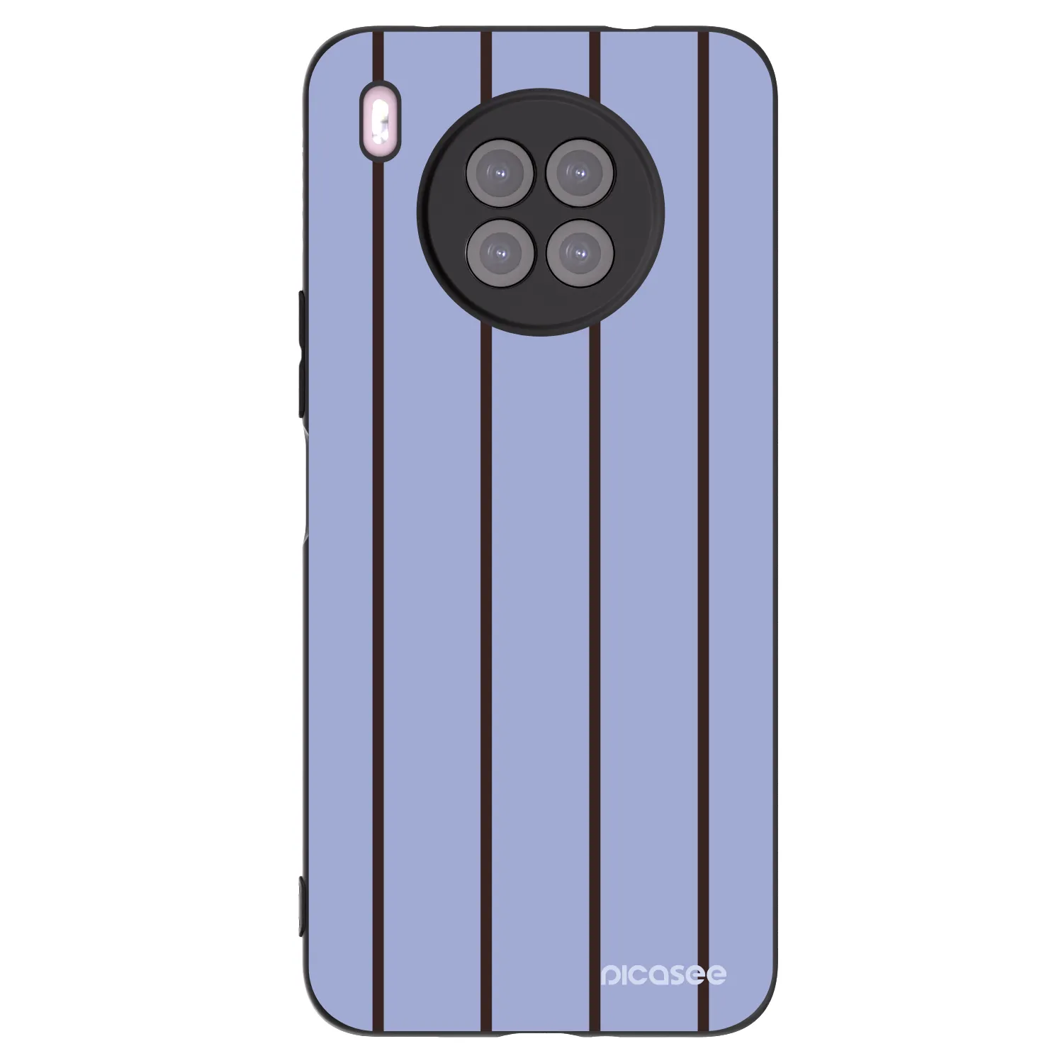 Picasee Μαύρη θήκη σιλικόνης για Huawei Nova 8i - Poolside member