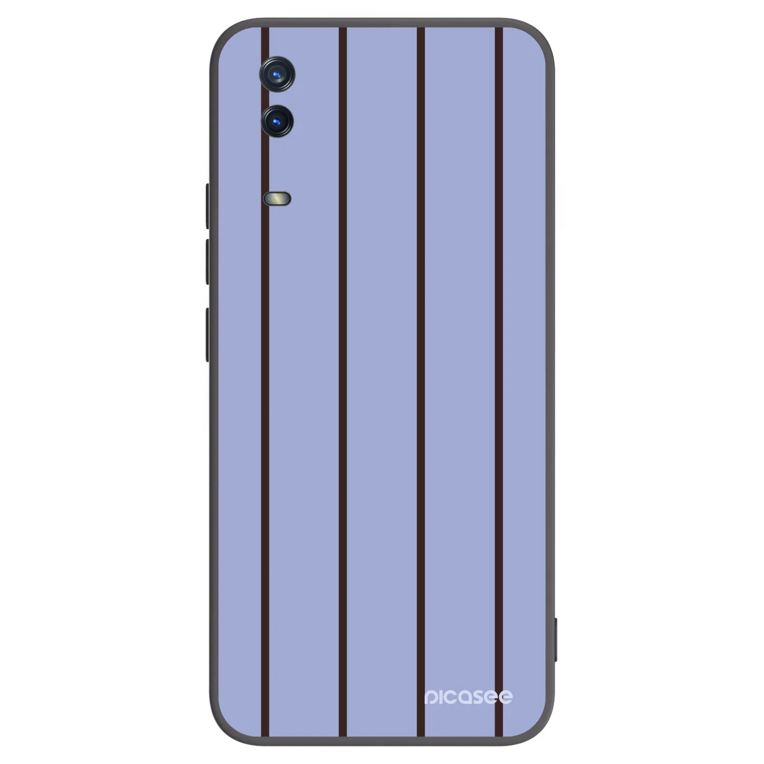 Picasee Μαύρη θήκη σιλικόνης για Vivo Y11s - Poolside member