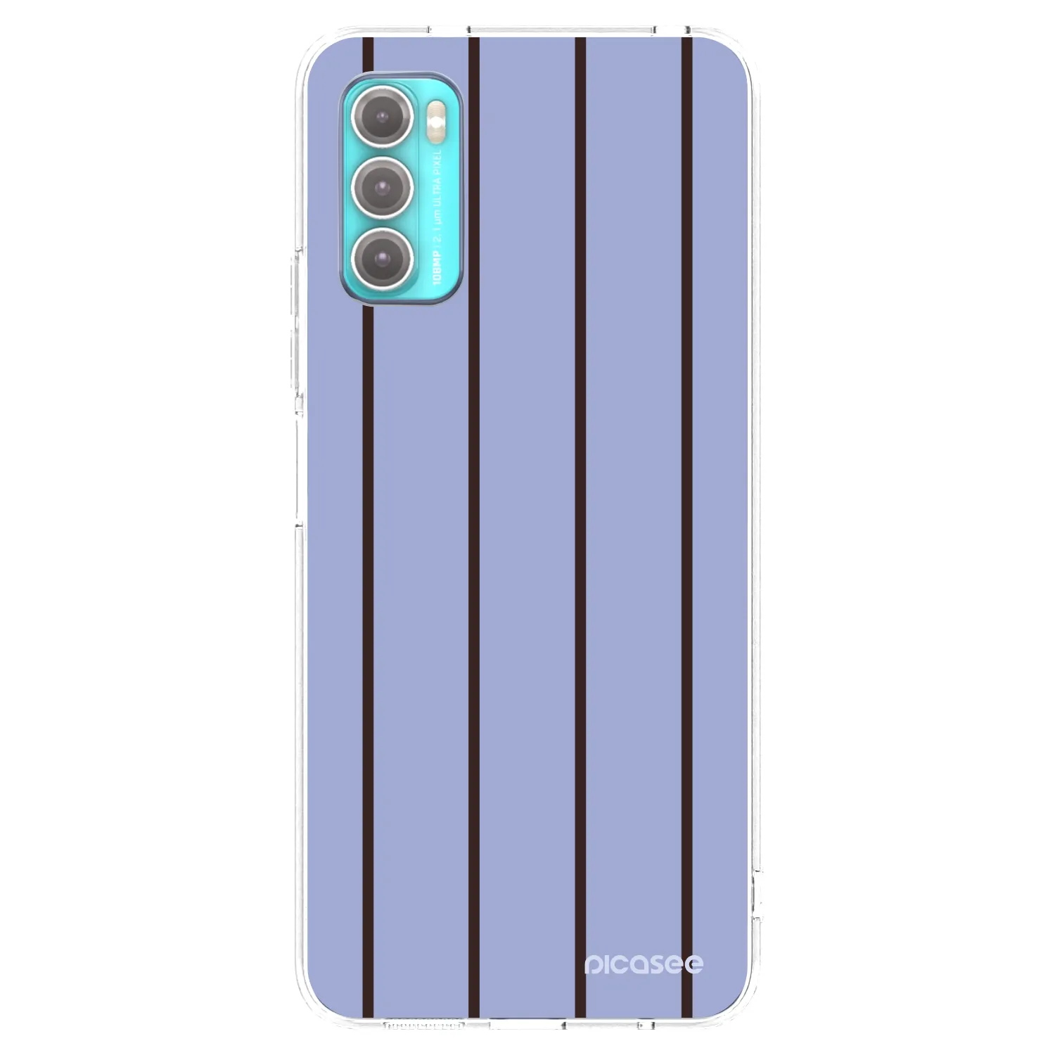 Picasee διαφανής θήκη σιλικόνης Motorola Moto G60 - Poolside member
