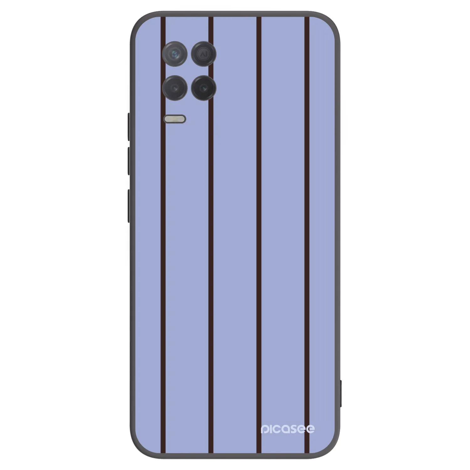 Picasee Μαύρη θήκη σιλικόνης για Realme 8 5G - Poolside member