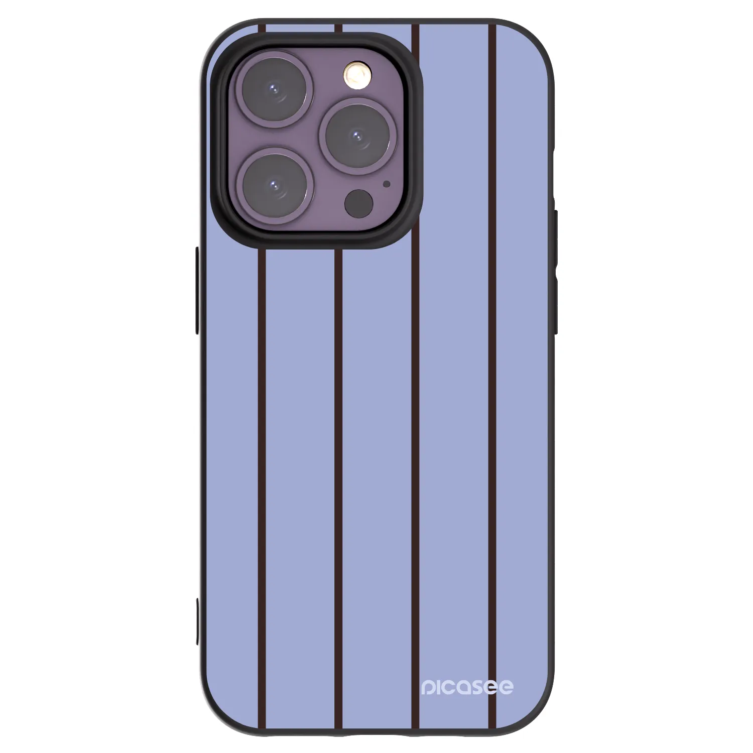 Picasee Μαύρη θήκη σιλικόνης για Apple iPhone 14 Pro - Poolside member