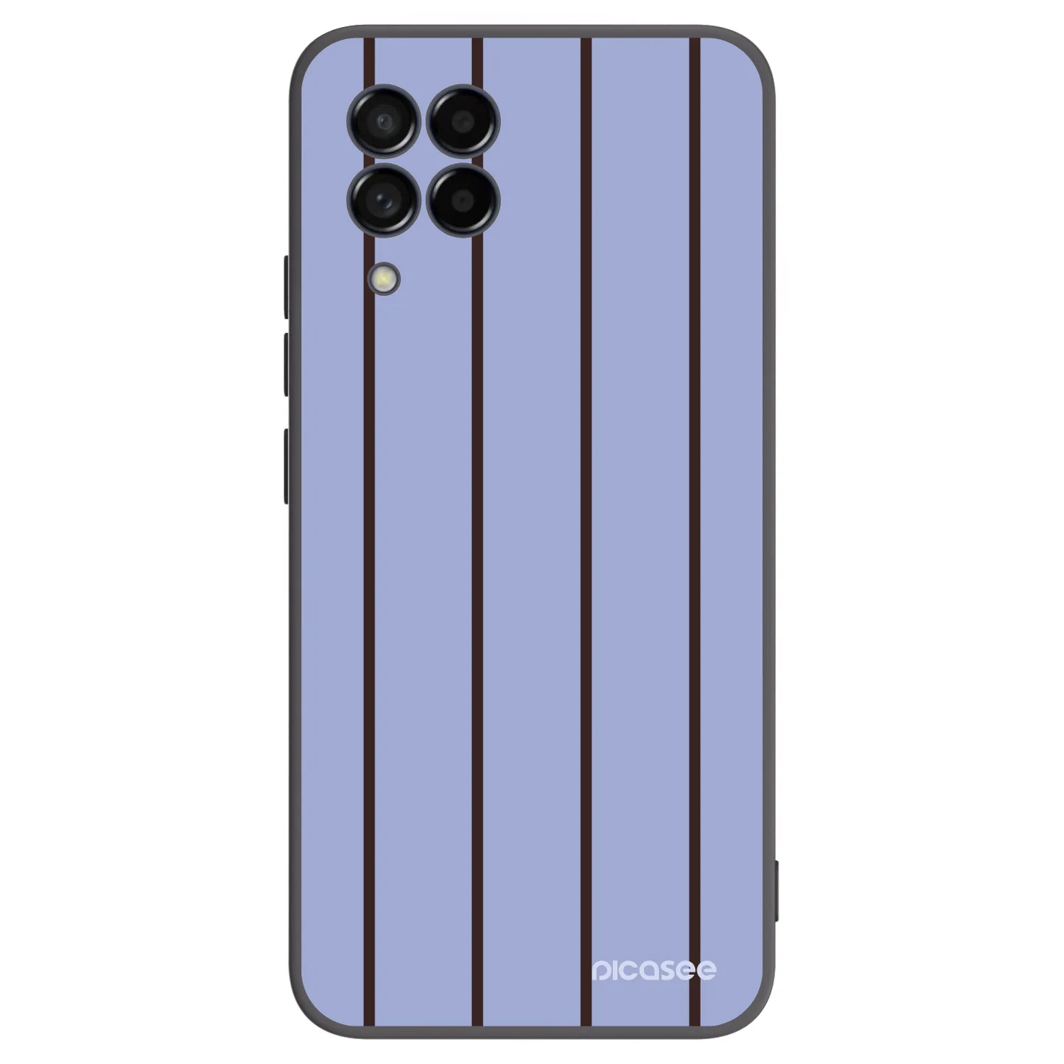 Picasee Μαύρη θήκη σιλικόνης για Samsung Galaxy M53 5G - Poolside member