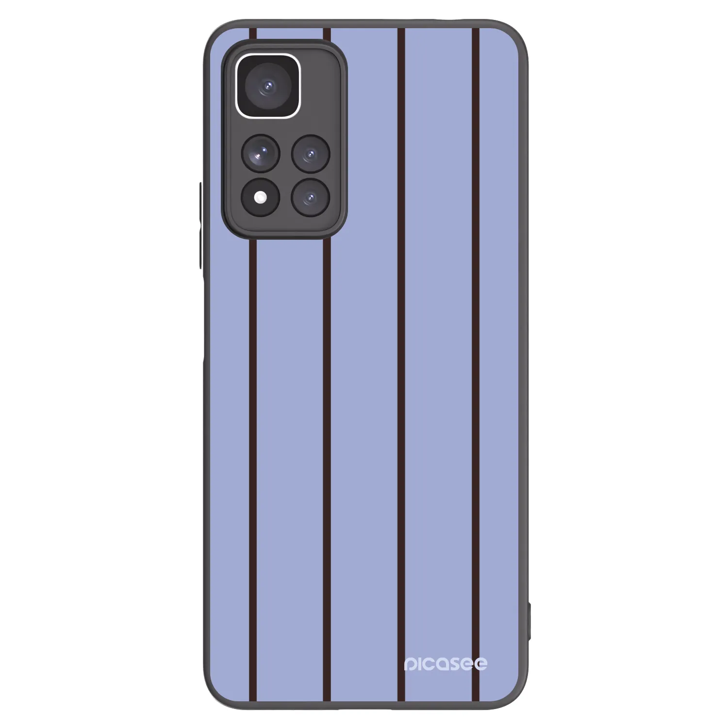 Picasee Μαύρη θήκη σιλικόνης για Xiaomi Redmi Note 11 Pro+ 5G - Poolside member