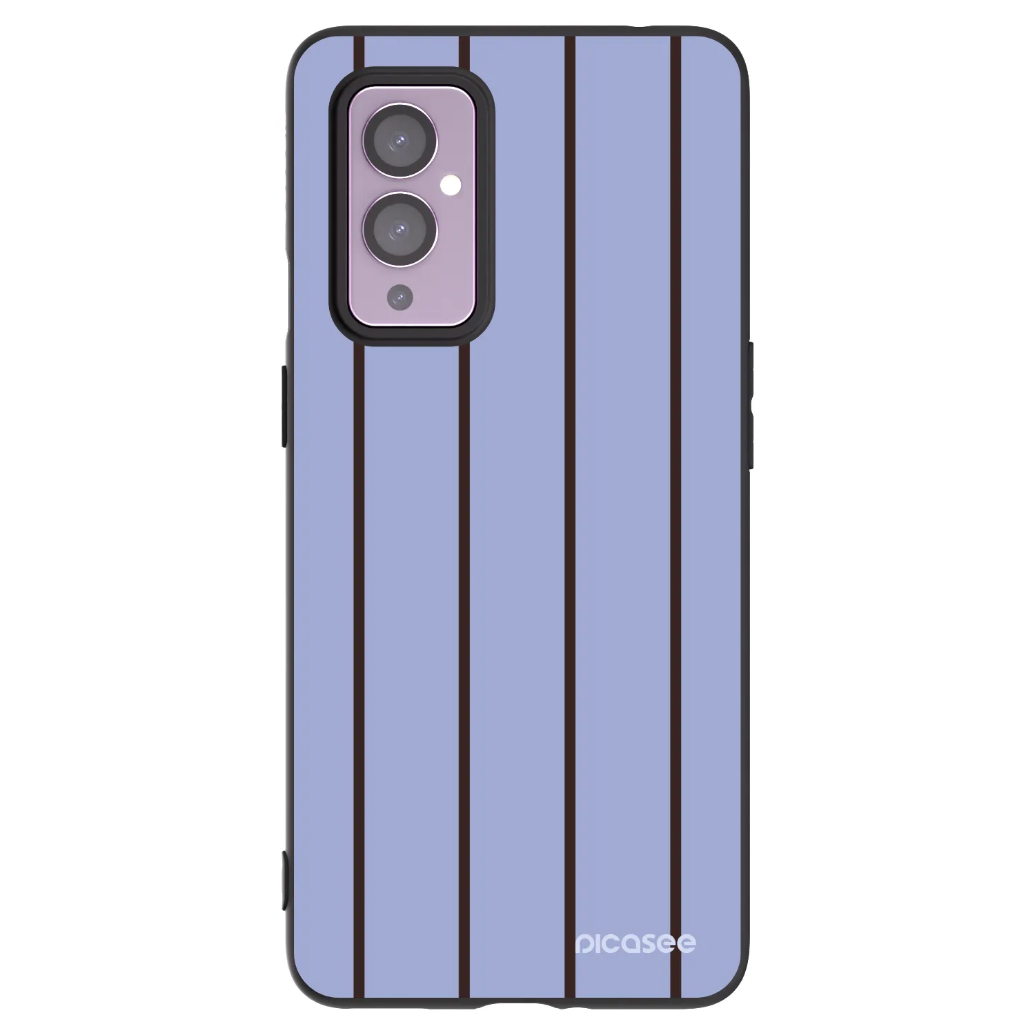 Picasee Μαύρη θήκη σιλικόνης για OnePlus 9 - Poolside member