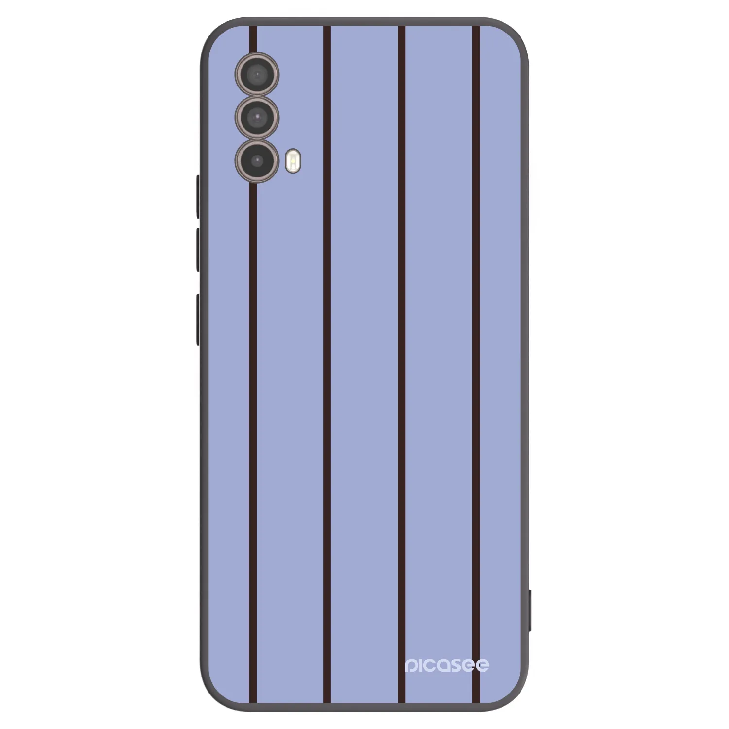 Picasee Μαύρη θήκη σιλικόνης για Motorola Moto E40 - Poolside member