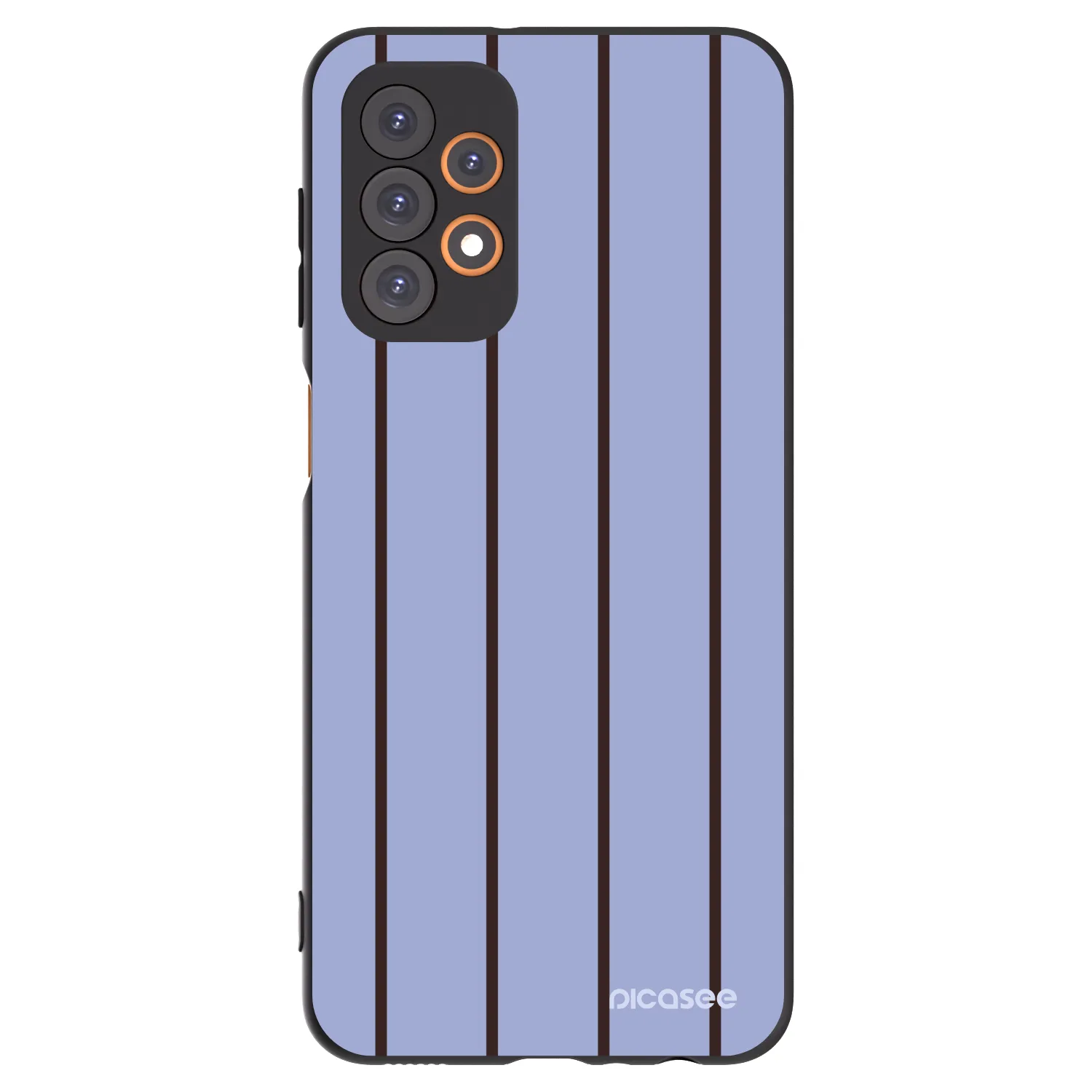 Picasee Μαύρη θήκη σιλικόνης για Samsung Galaxy A23 A235F 4G - Poolside member