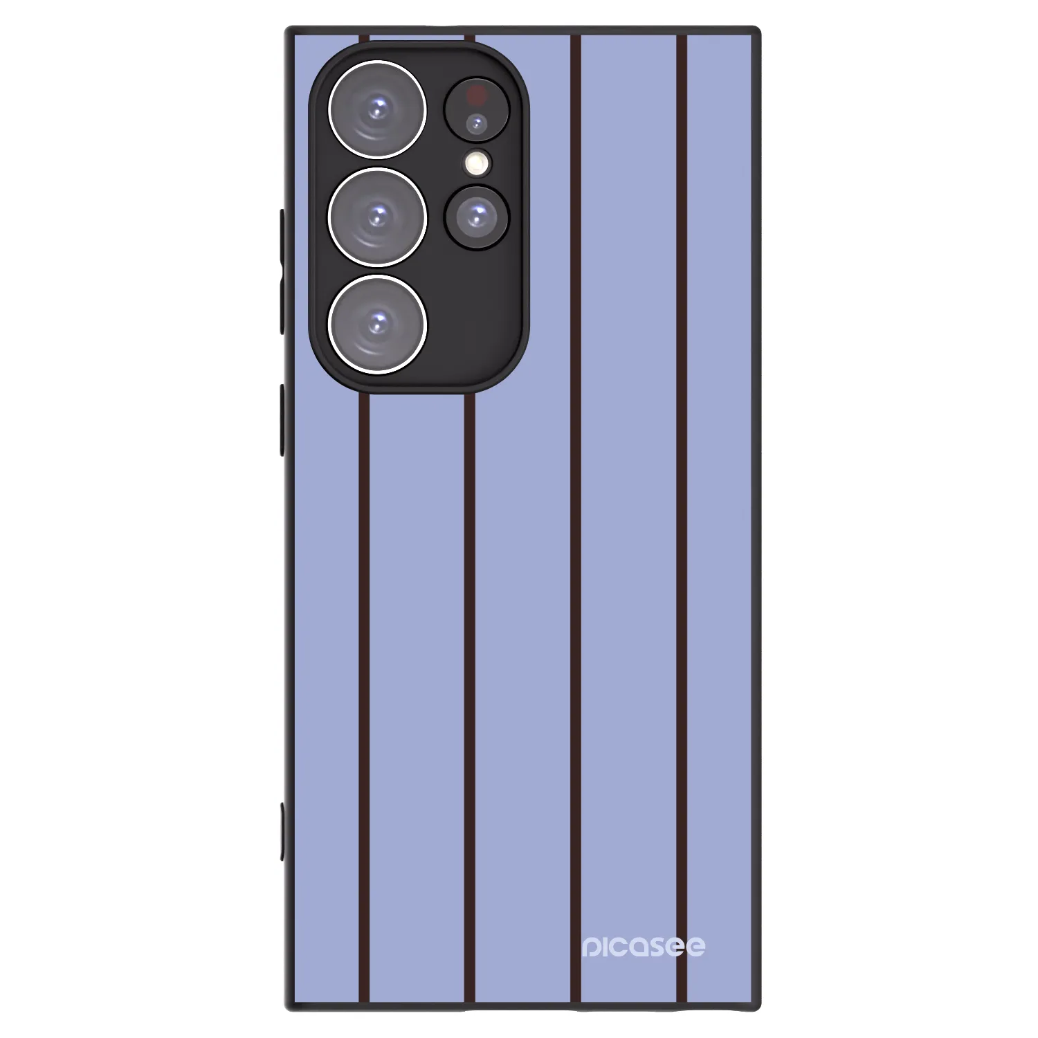 Picasee Μαύρη θήκη σιλικόνης για Samsung Galaxy S23 Ultra 5G - Poolside member