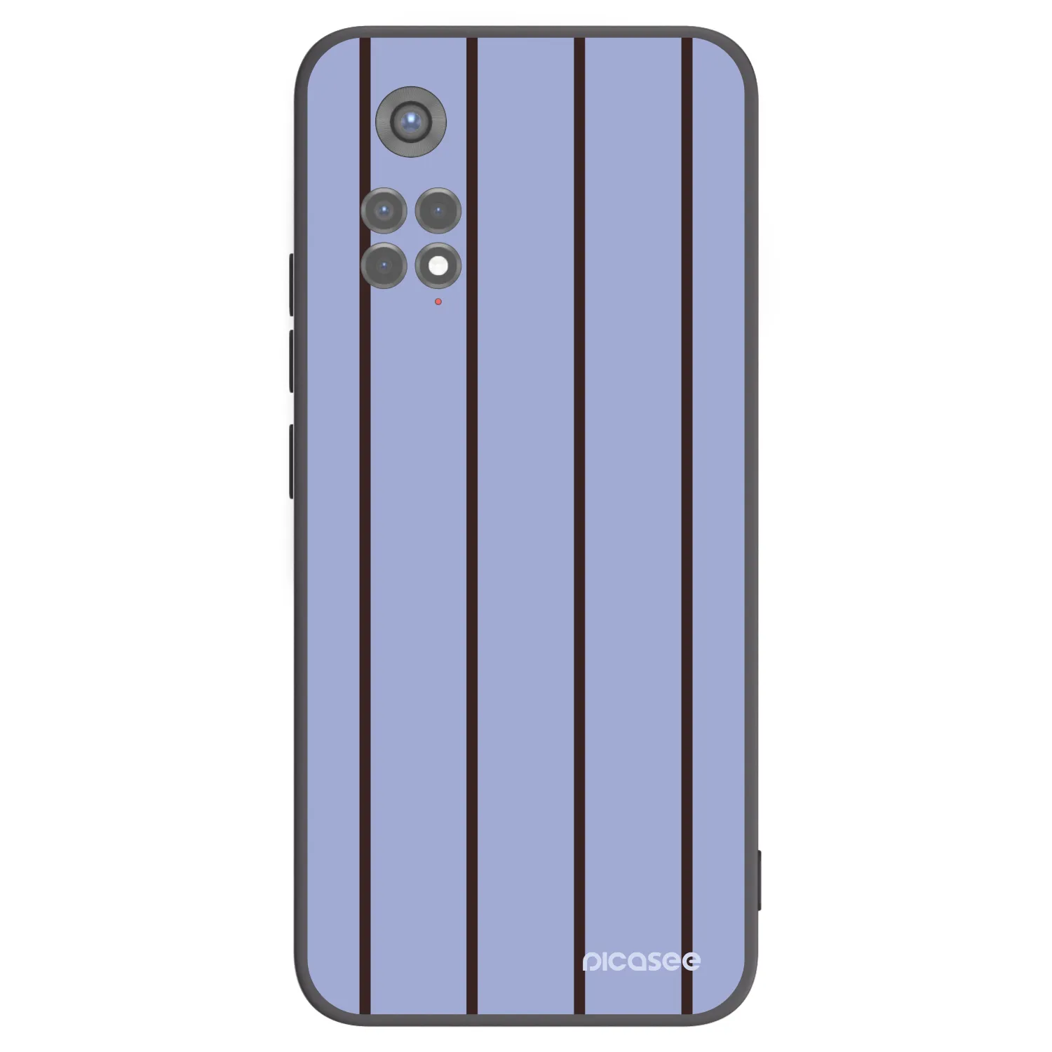 Picasee Μαύρη θήκη σιλικόνης για Xiaomi Redmi Note 11S 5G - Poolside member