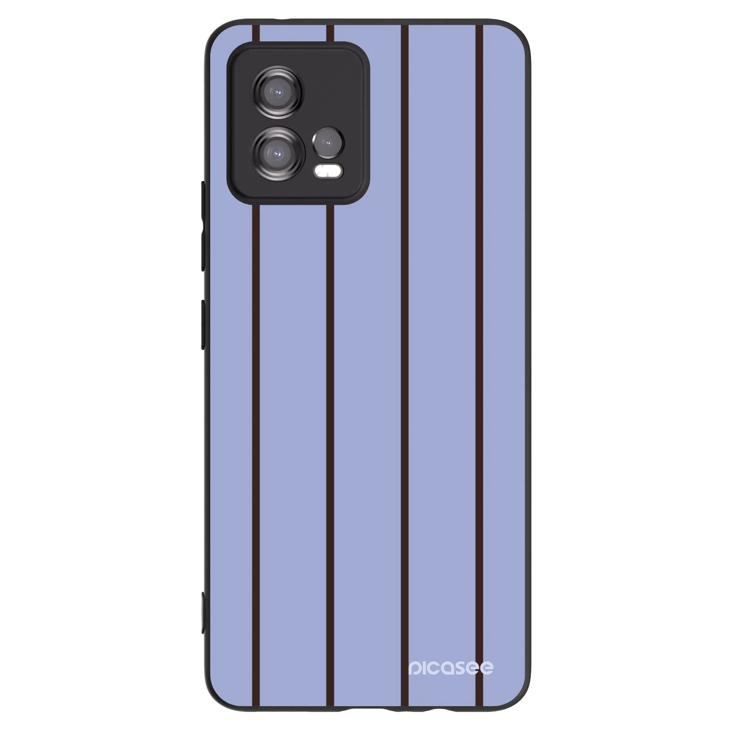 Picasee Μαύρη θήκη σιλικόνης για Motorola Moto G72 - Poolside member