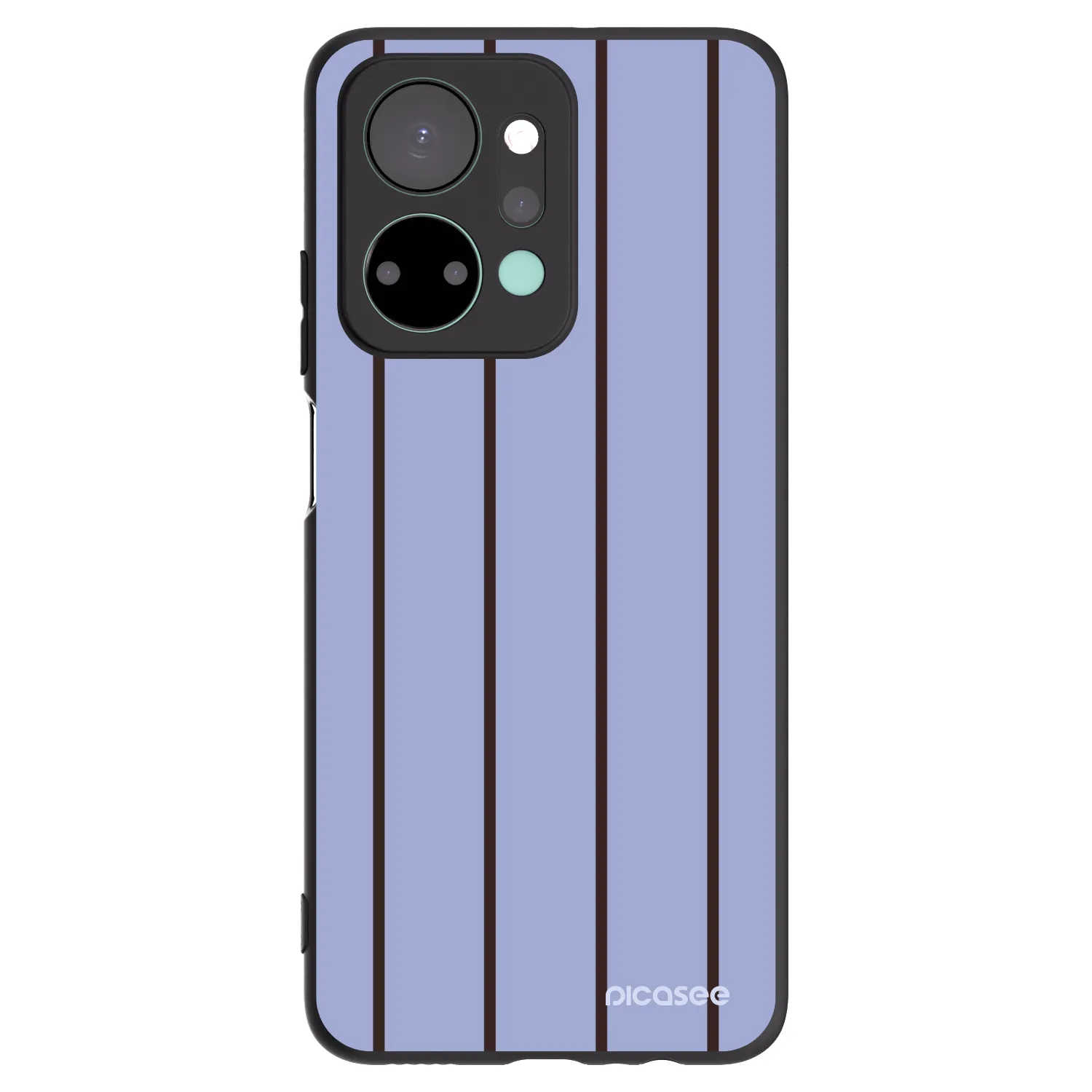 Picasee Μαύρη θήκη σιλικόνης για Honor X7a - Poolside member